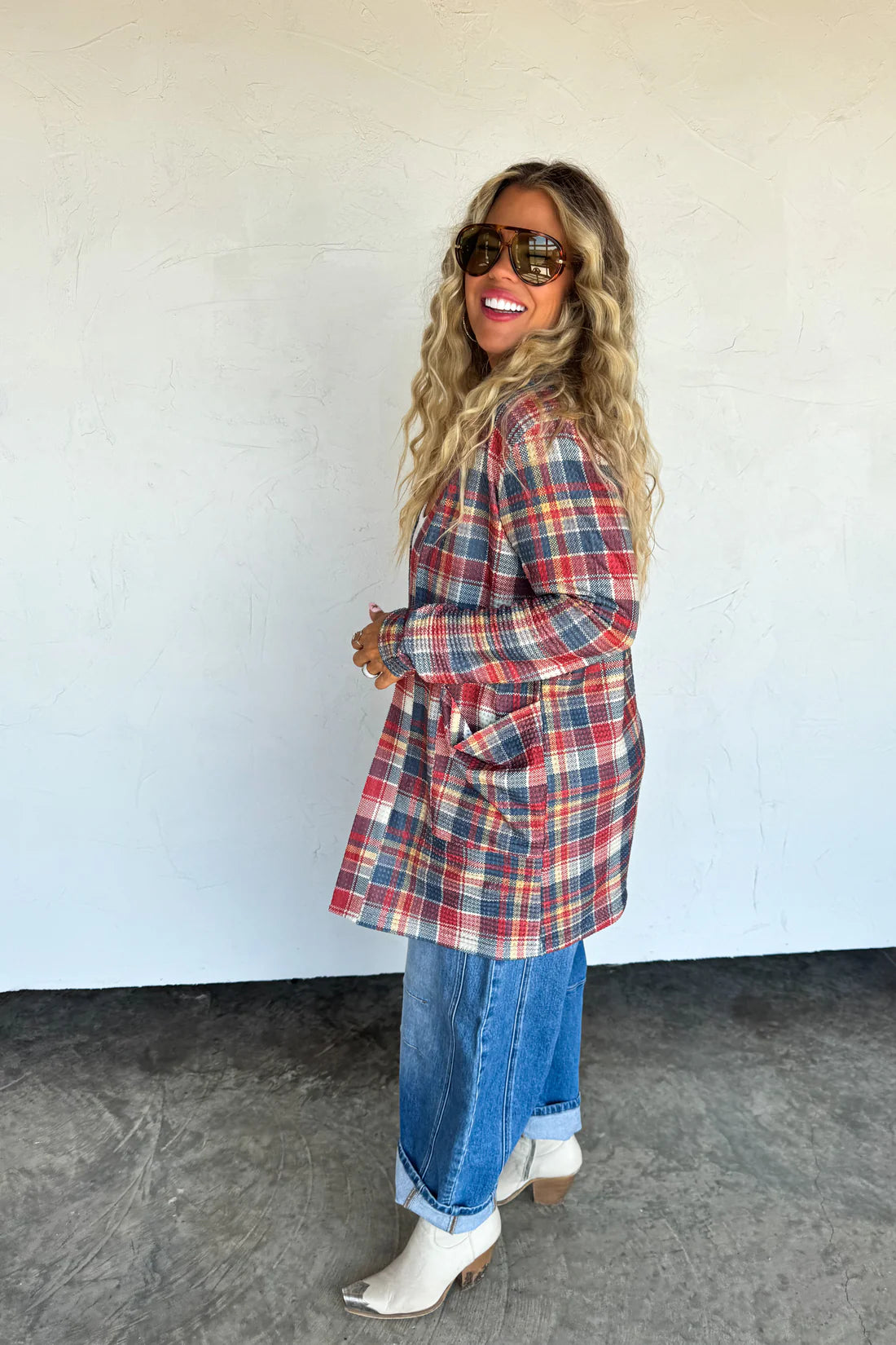 PREORDER- PLAID LOLA CARDIGANS-ETA MID TO END OCT