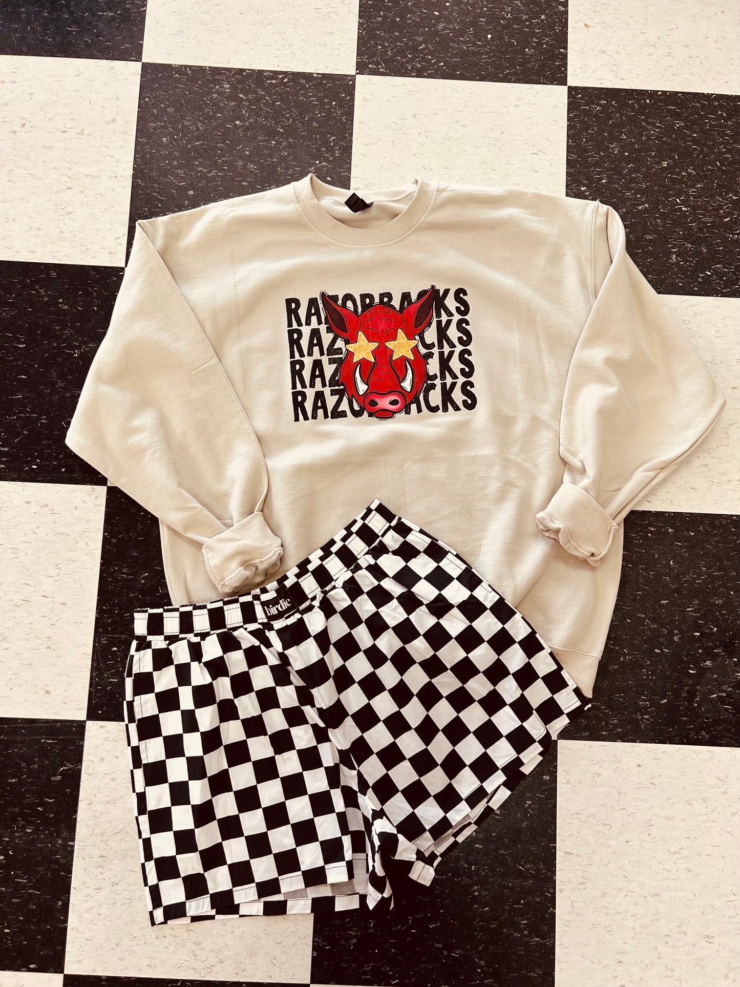 Preppy Razorback Sweatshirt