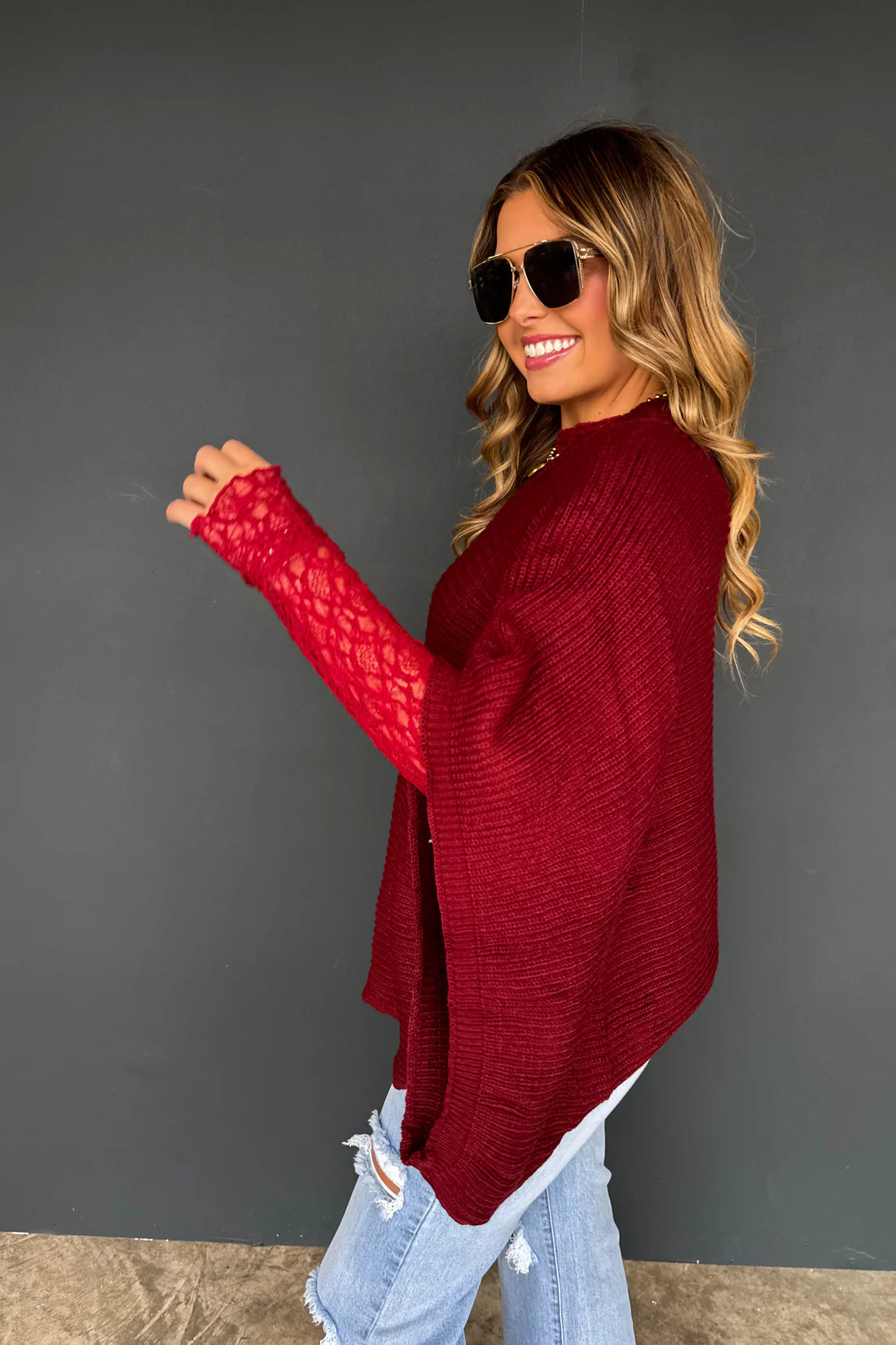 PREORDER- FALL MEG PULLOVER PONCHO-ETA MID NOV