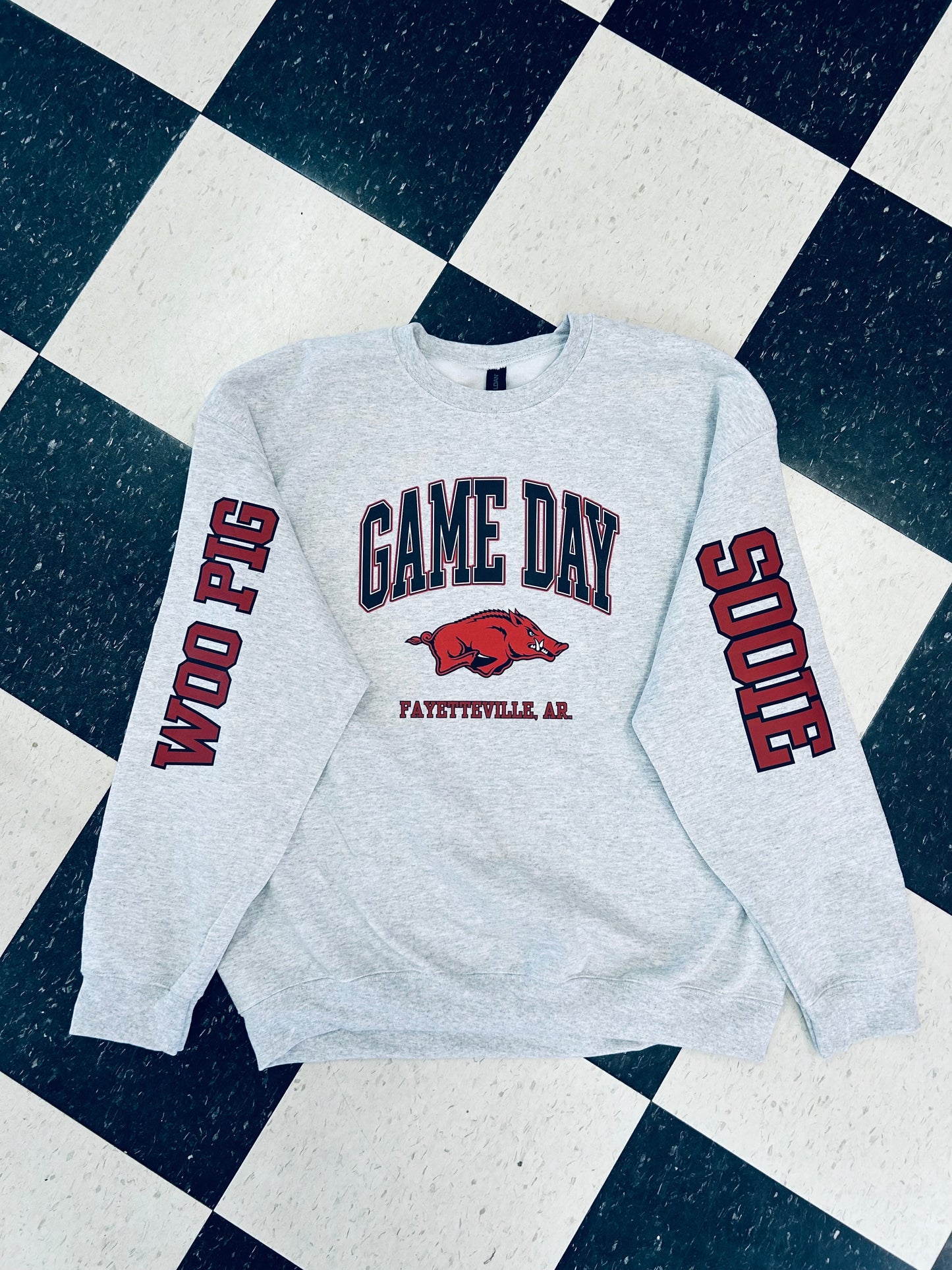 Game Day-Woo Pig Sooie Crewneck