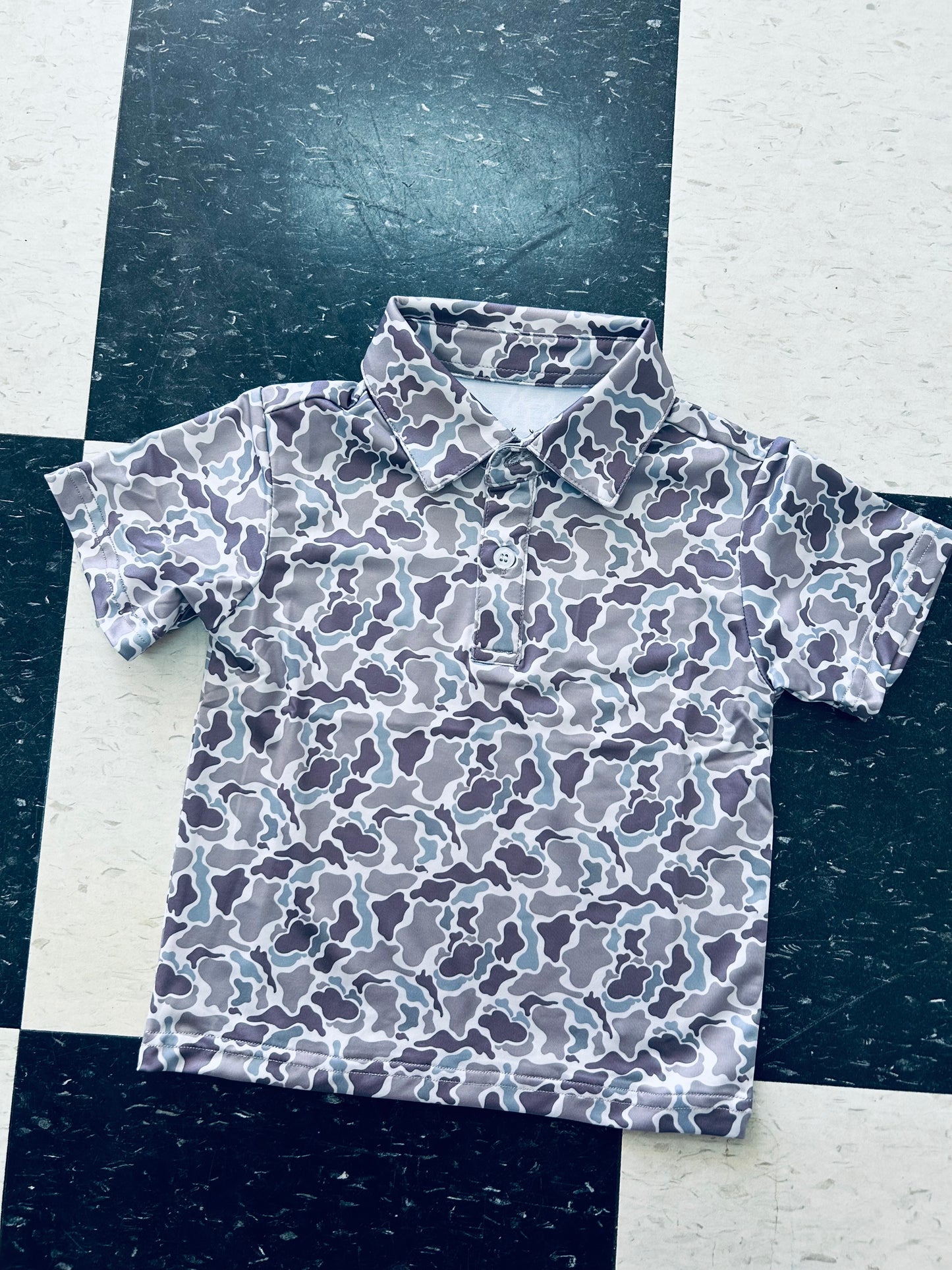 The Refined Camo Polo