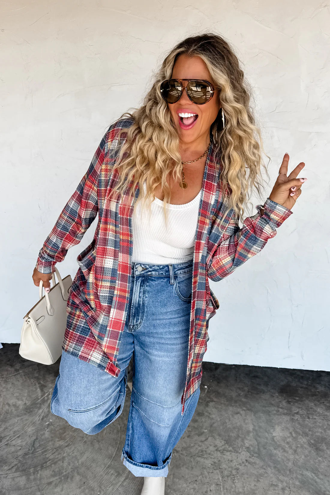 PREORDER- PLAID LOLA CARDIGANS-ETA MID TO END OCT