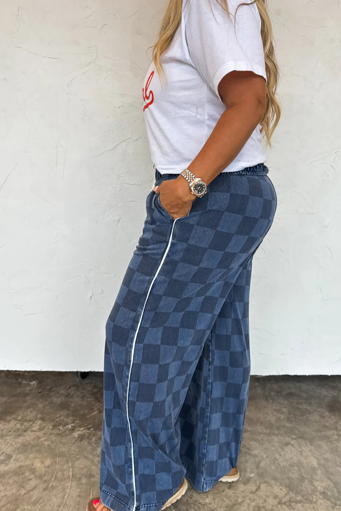 💙💙PREORDER- VICTORY CHECK PANTS💙💙 (ETA: Mid Oct)