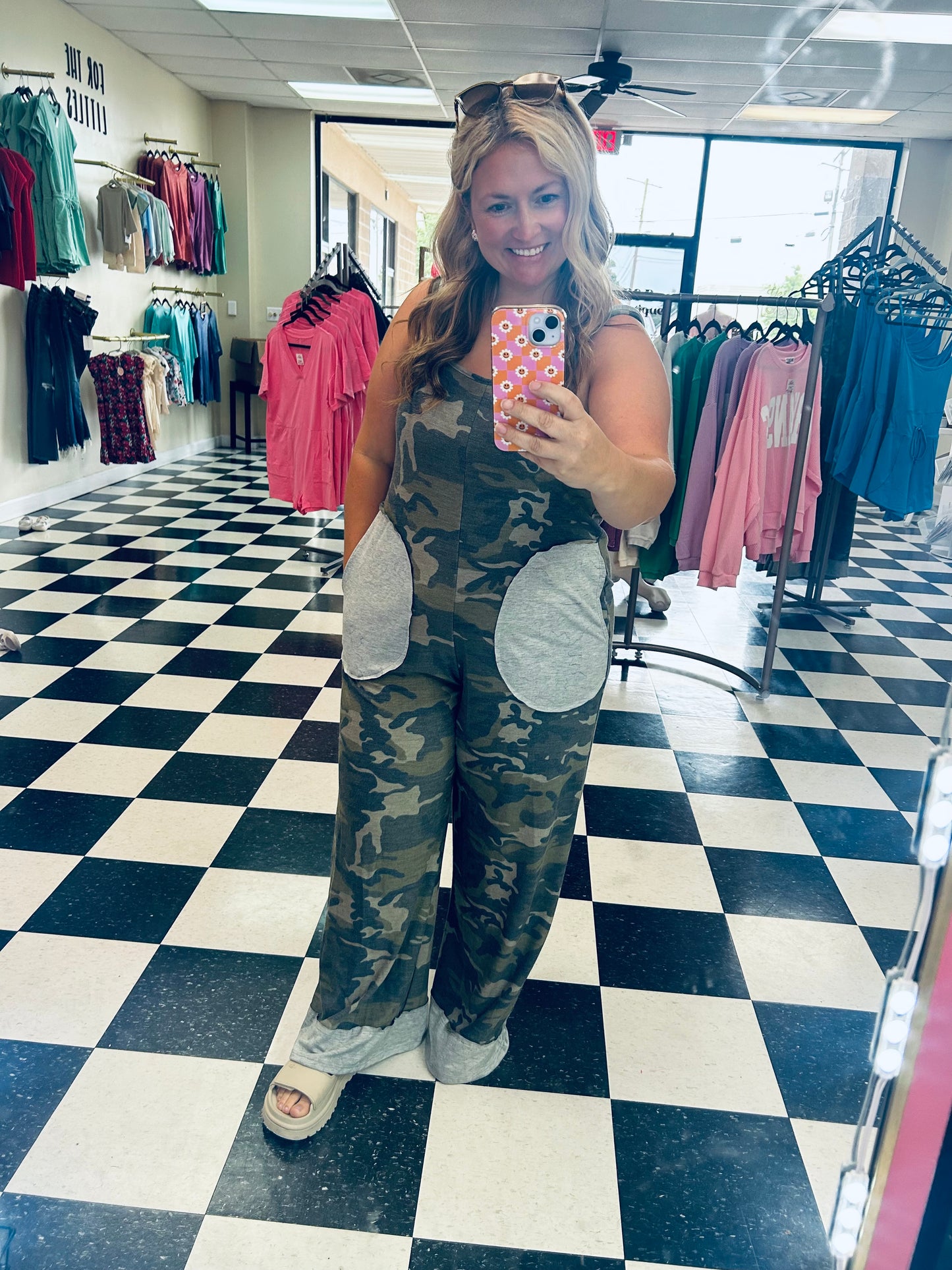 Ricki Camo Overalls