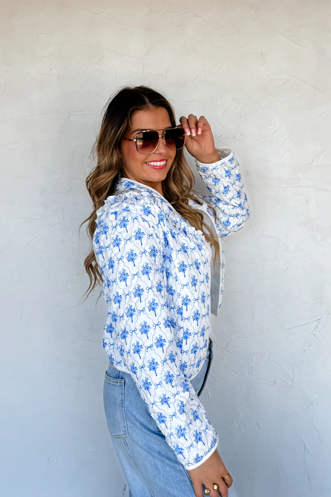 PREORDER- FLORA JANE QUILTED JACKET-ETA MID SEPT