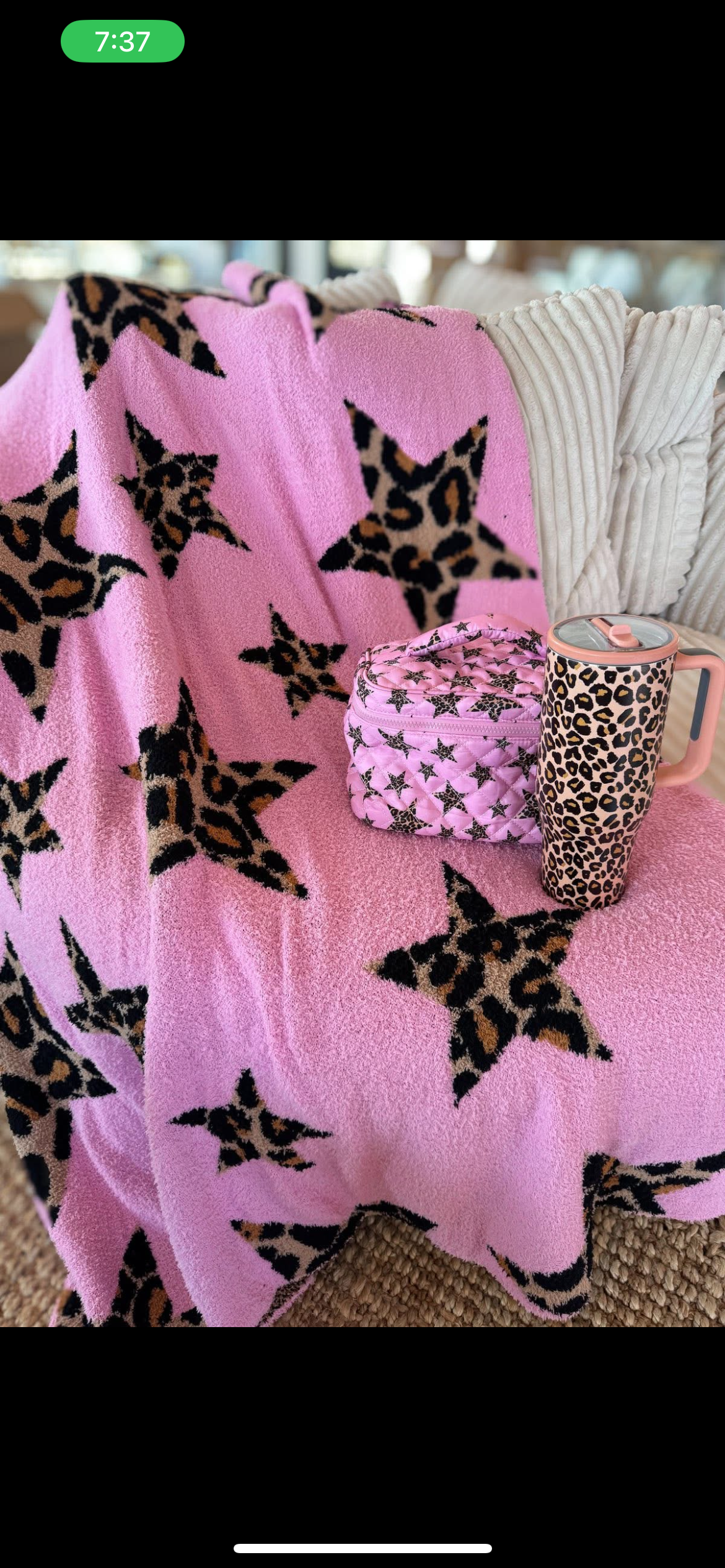 CHEETAH & STAR DREAM CLOUD BLANKETS