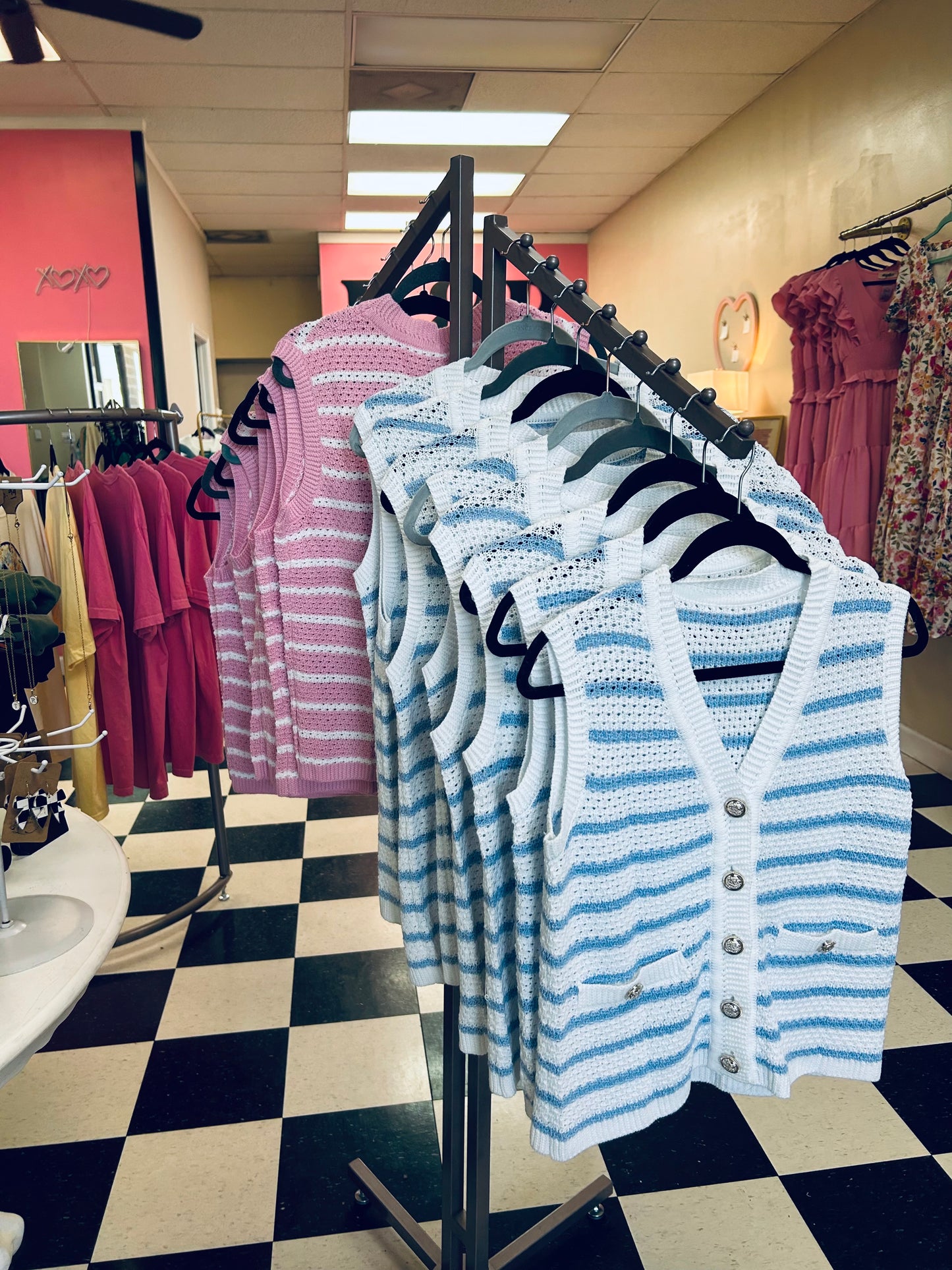 Chloe Striped Sweater Top