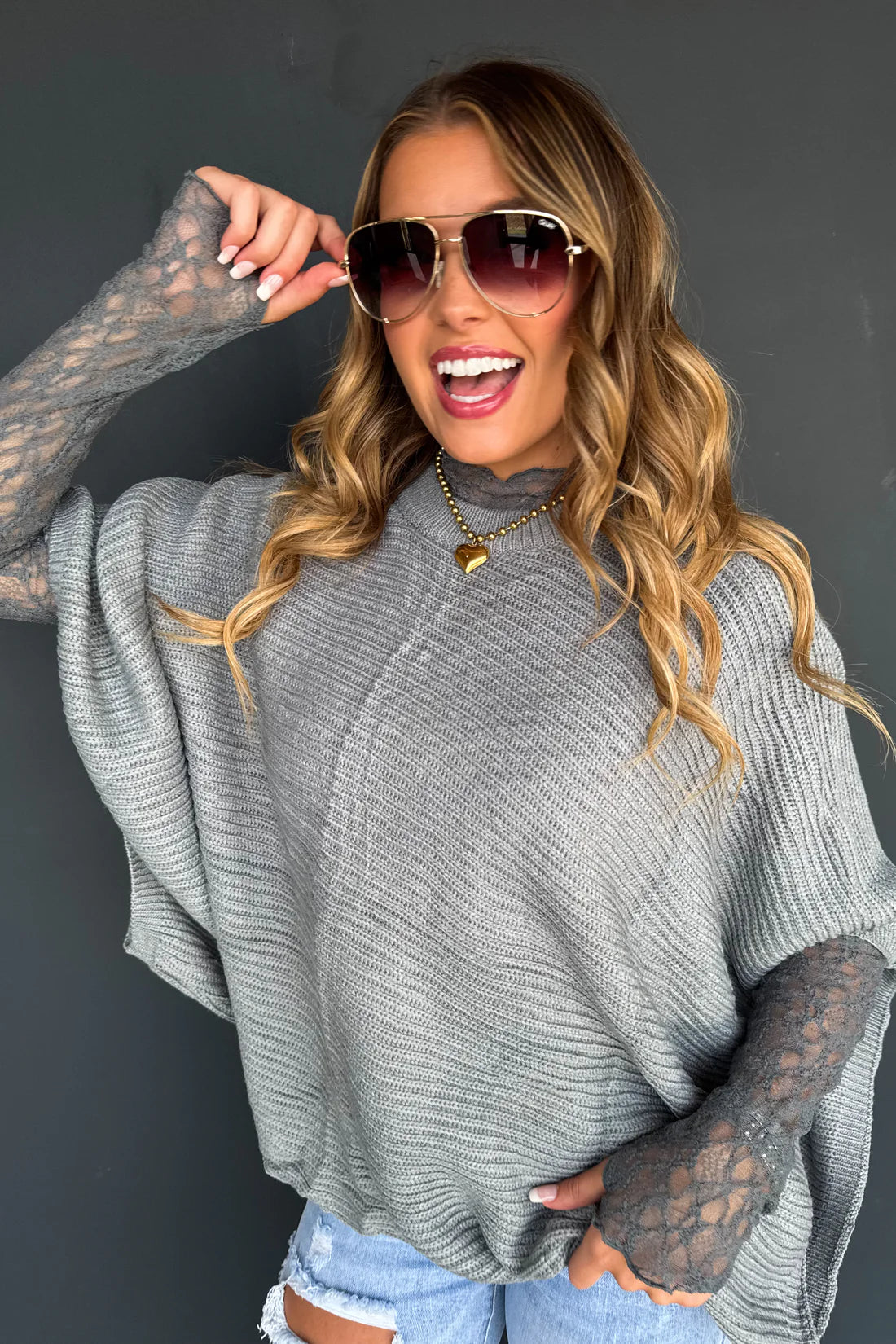 PREORDER- FALL MEG PULLOVER PONCHO-ETA MID NOV