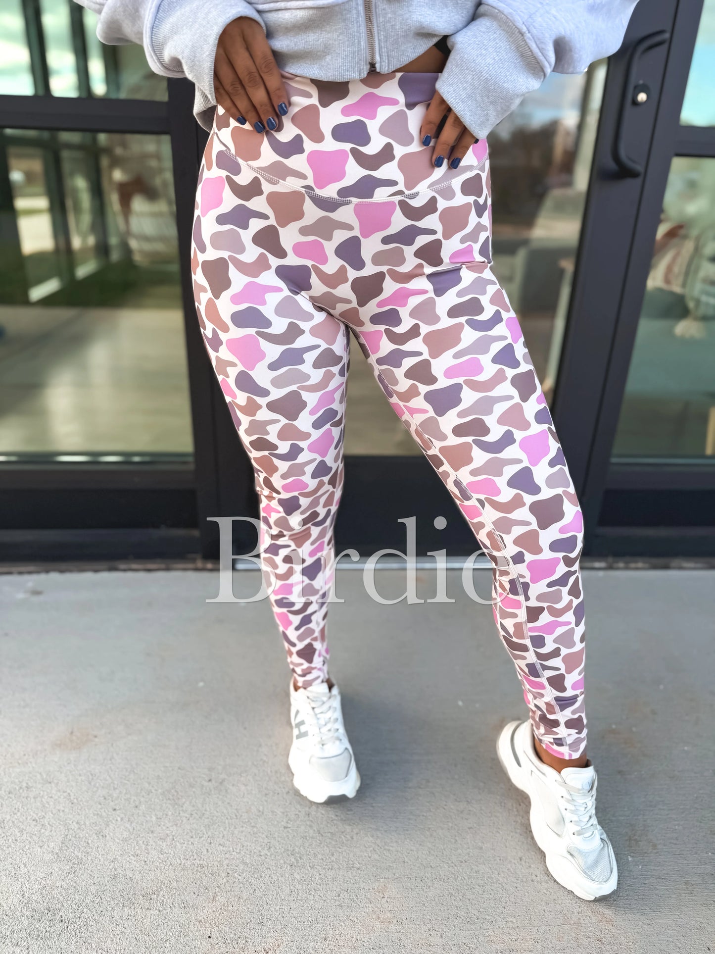 BIRDIE PREORDER Spring Duck Camo Leggings-ETA End of Jan