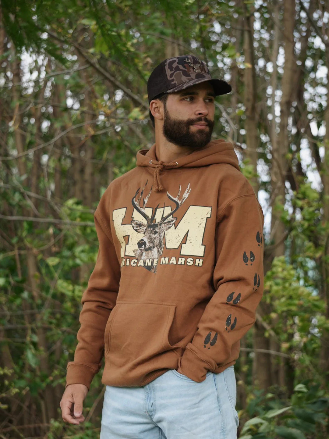 THE TROPHY BUCK COTTON HOODIE