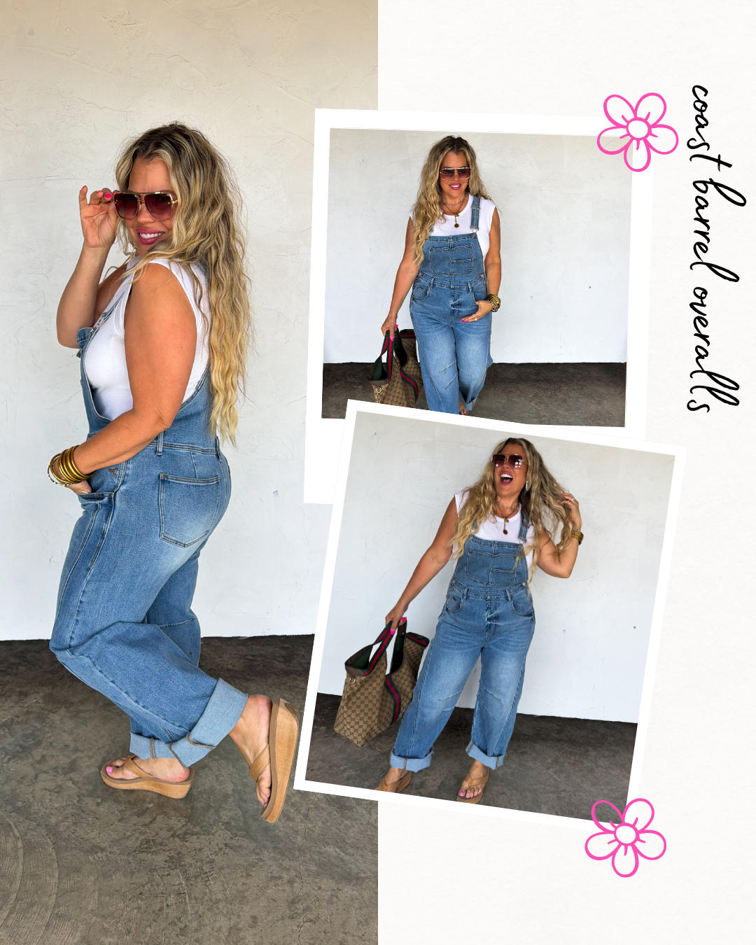 PREORDER- COAST BARREL OVERALLS