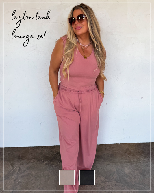 PREORDER- LAYTON TANK LOUNGE SET