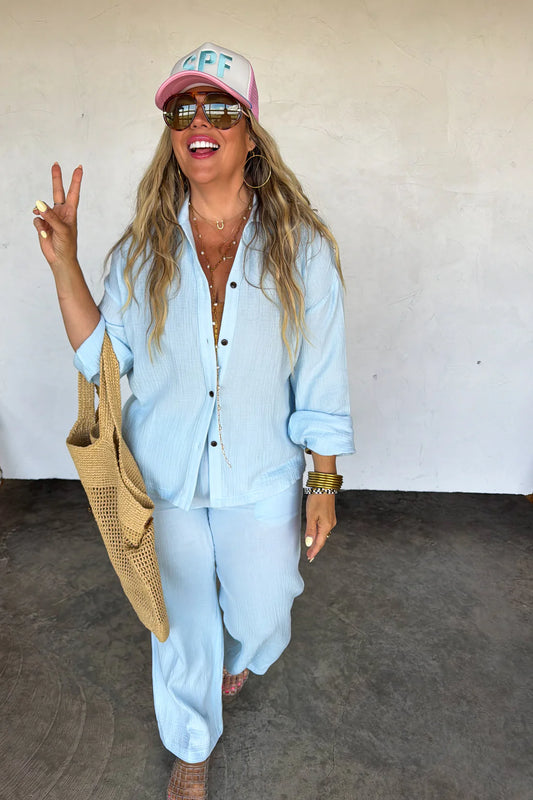 PREORDER- COASTAL BREEZE GAUZE SET