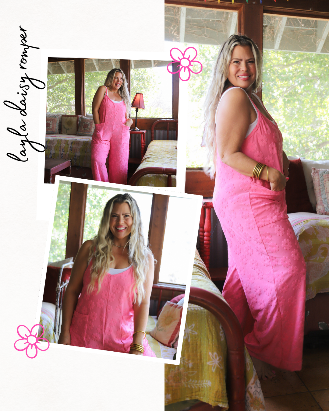 Layla Daisy Romper-Preorder