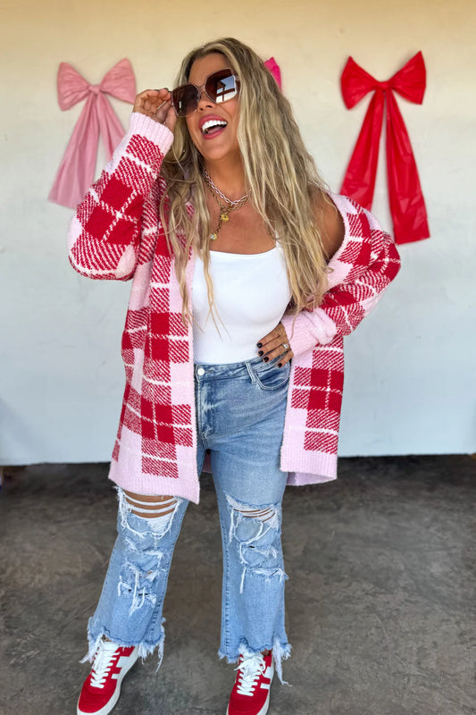 OBSESSED WITH PINK CLOUD CARDIGAN-ETA BEGINNING OF JAN