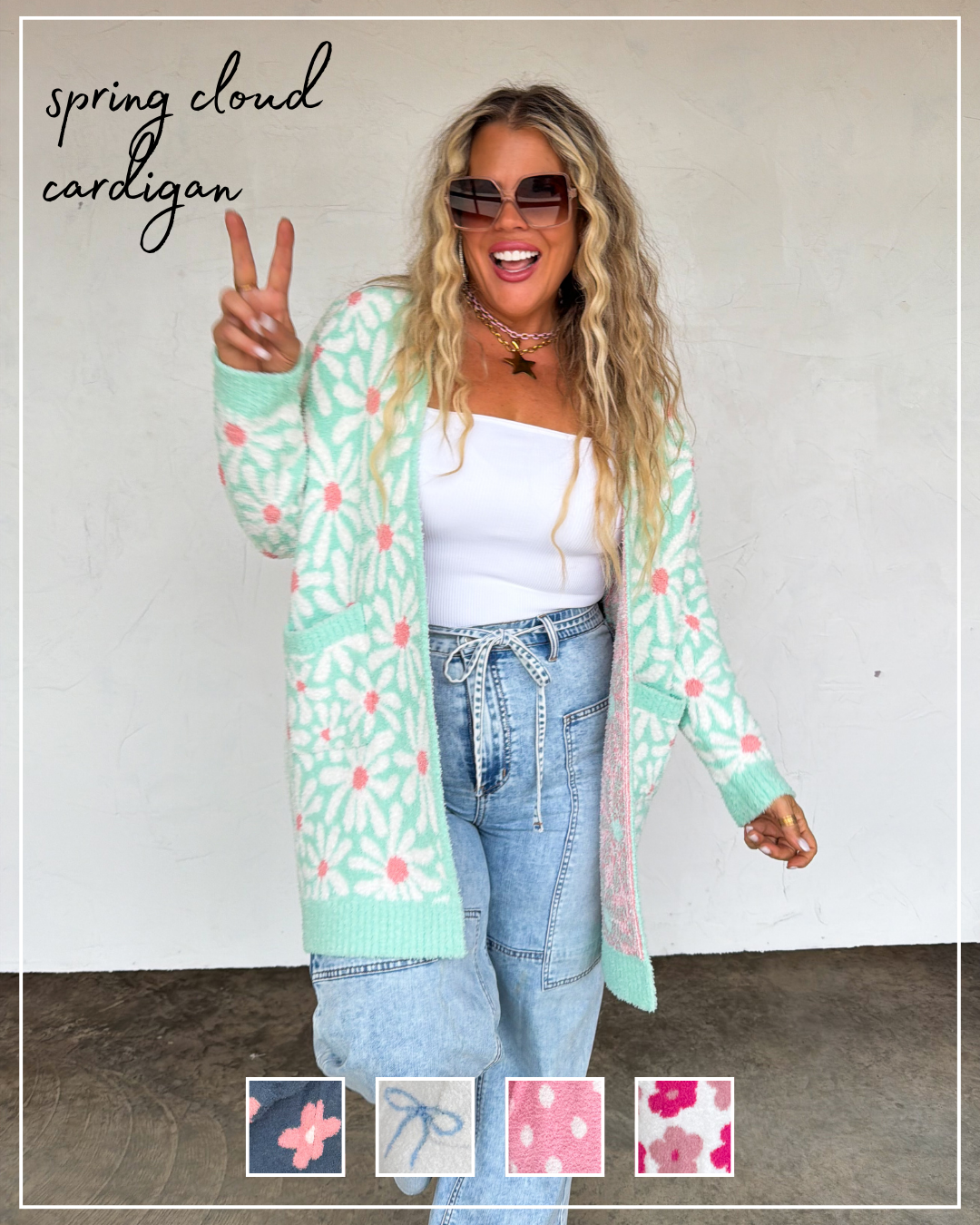 PREORDER- SPRING CLOUD CARDIGAN