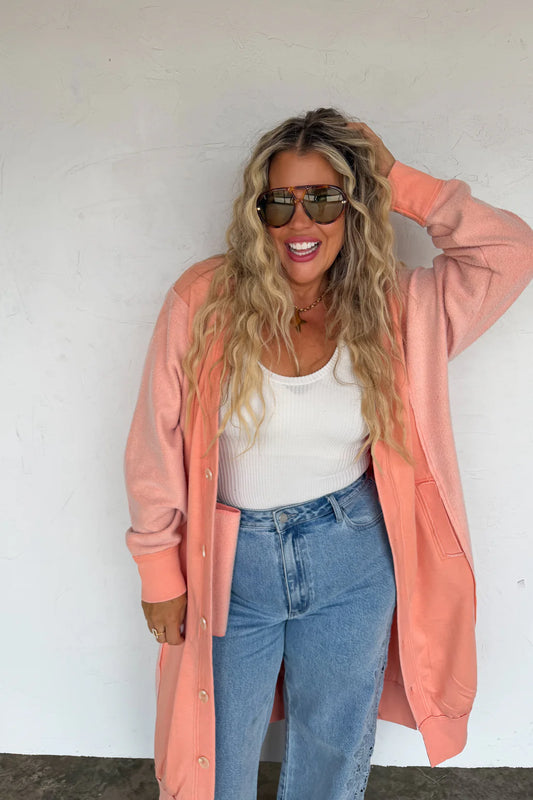 PREORDER- SPRING DESI SWEATSHIRT CARDIGAN