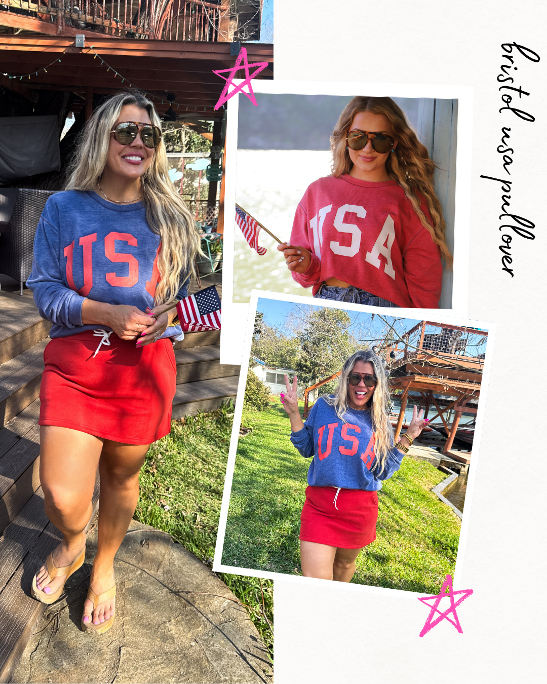 PREORDER- BRISTOL USA PULLOVER