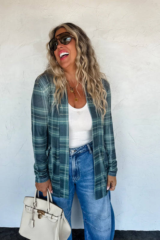 PREORDER- PLAID LOLA CARDIGANS-ETA MID TO END OCT