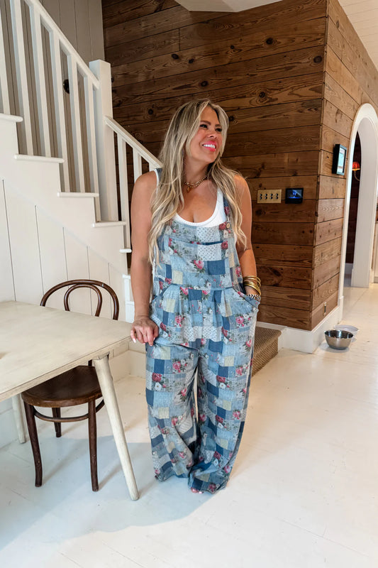 PREORDER- BLUE MEADOW DENIM OVERALLS