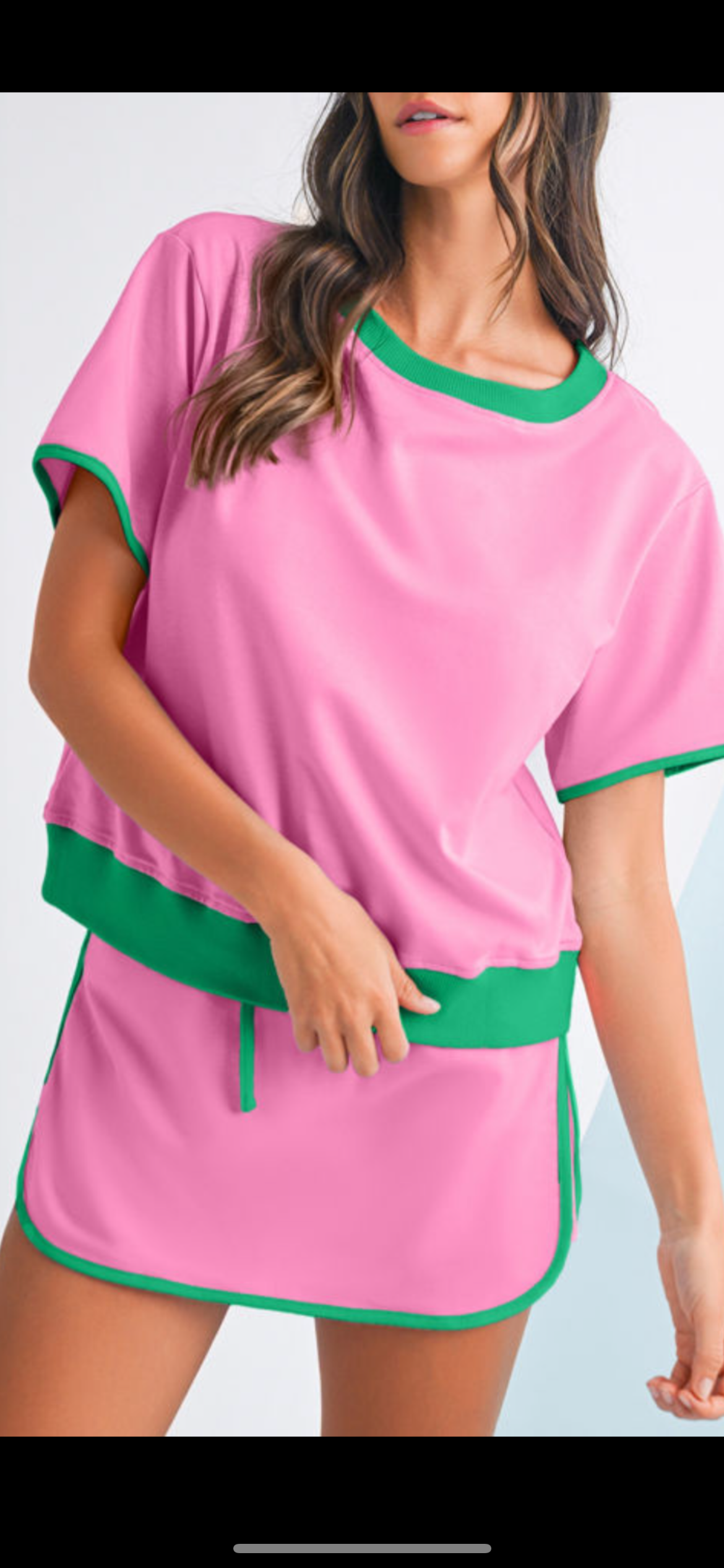 Summer Vibes Skort Set