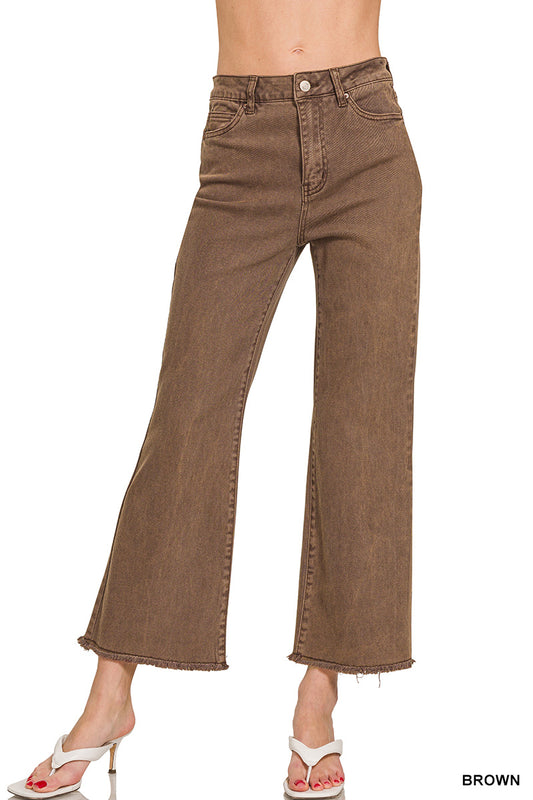 Zenana Stretchy Cropped Jeans