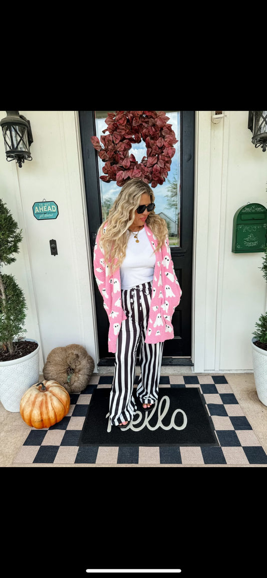 Pink Ghost Cloud Cardigan