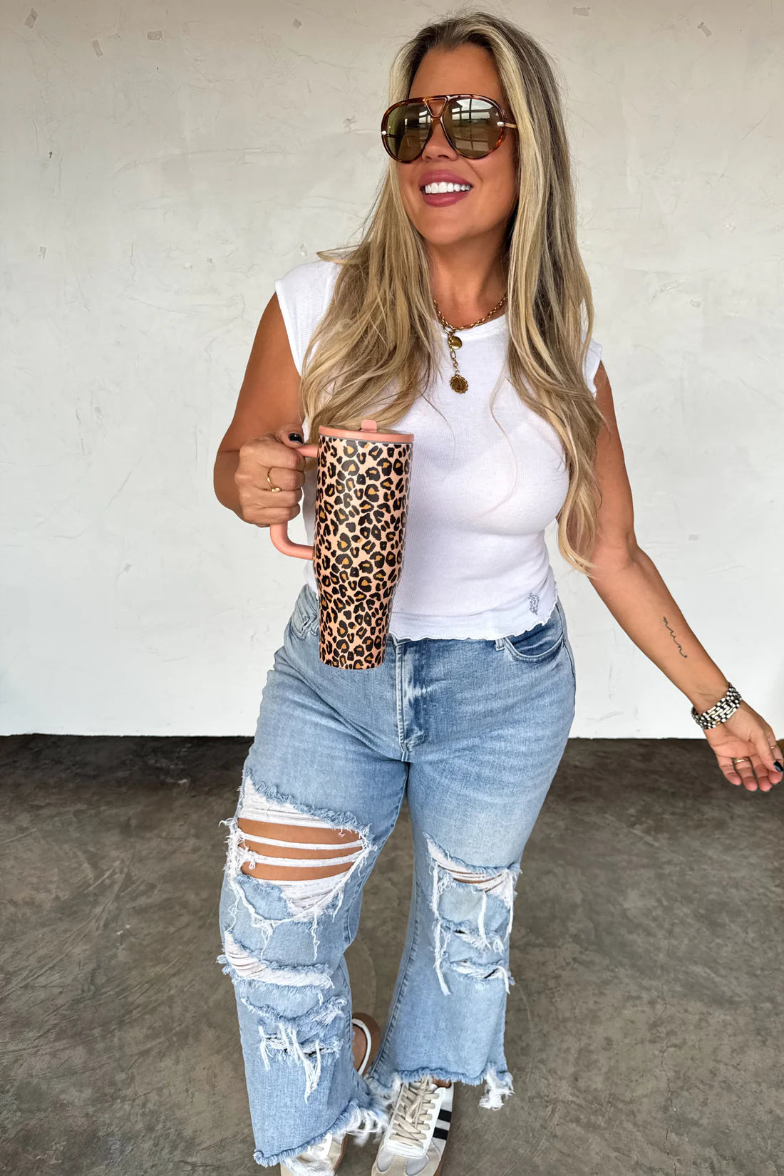 CHEETAH STAINLESS STEEL TUMBLER