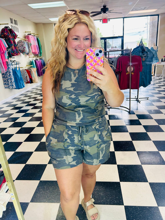 Haven Camo Tank Top