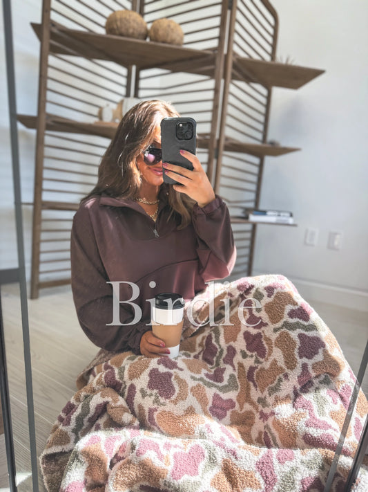 BIRDIE PREORDER Duck Camo Cozy Blanket-ETA December