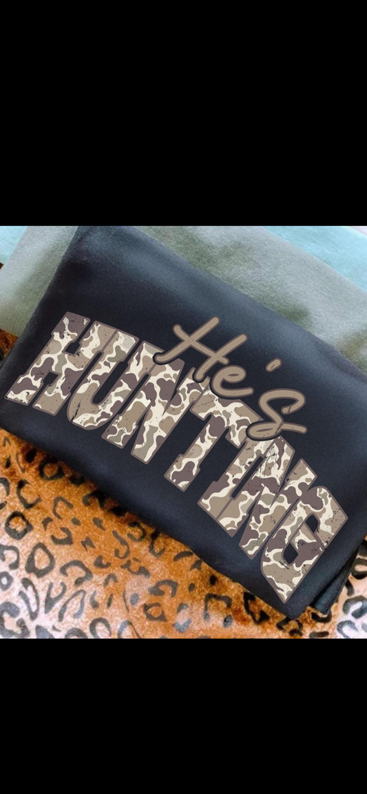 He’s Hunting Crewneck