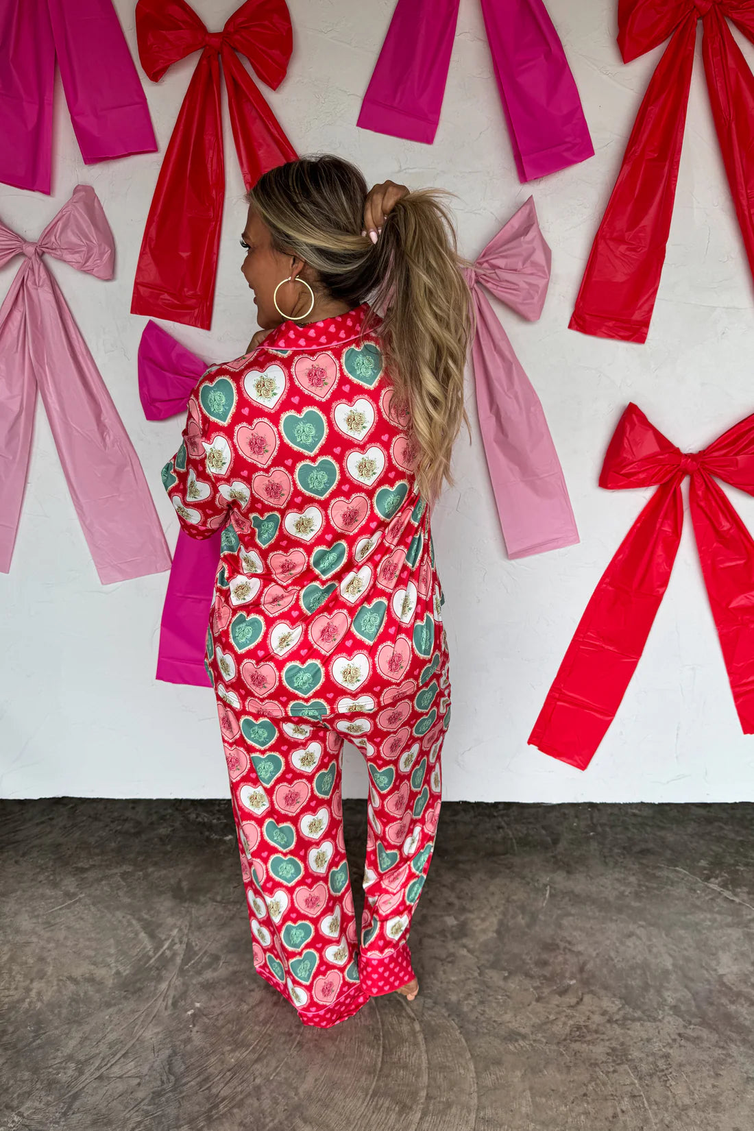 PREORDER- LOVE LUXE PJ SET-BEGINNING OF JAN