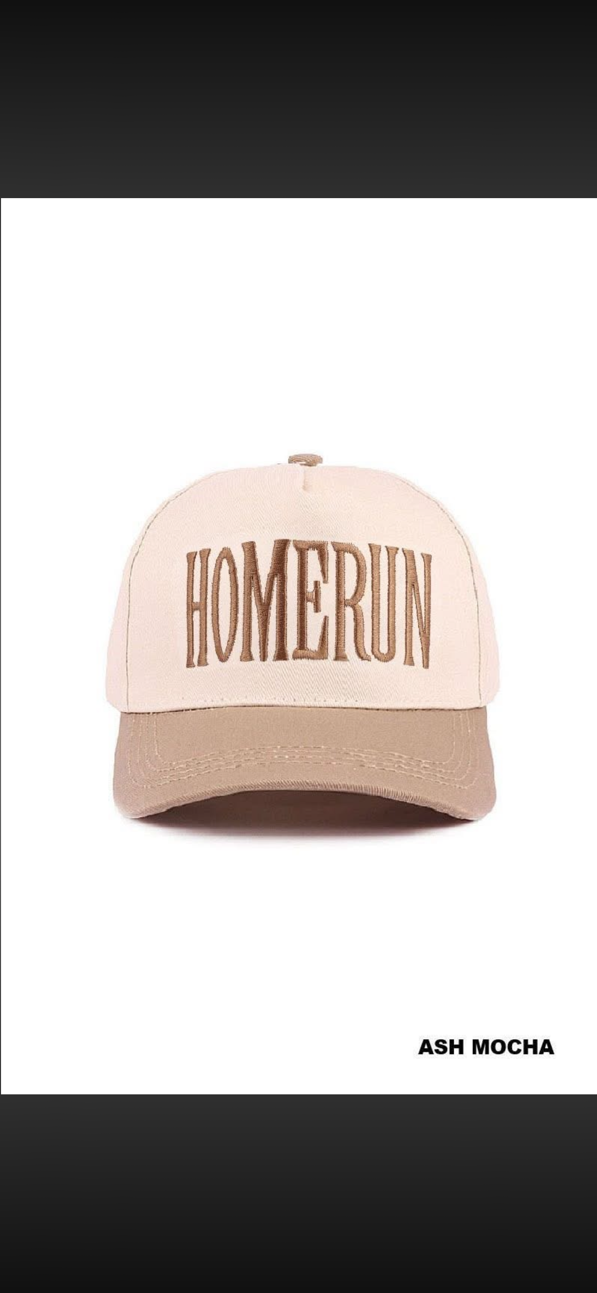Homerun Hat