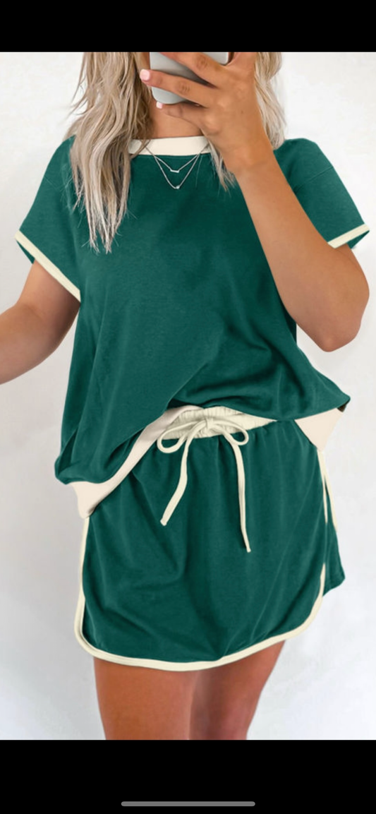 Summer Vibes Skort Set