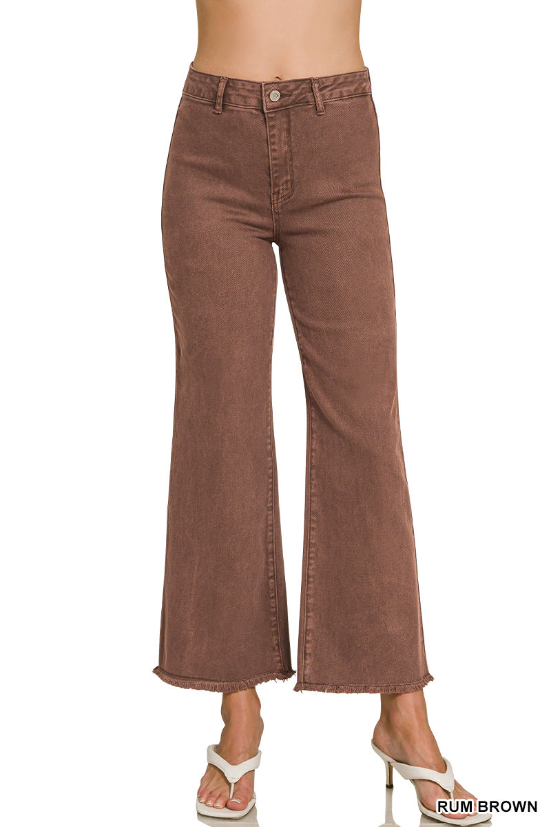 Zenana Stretchy Cropped Jeans