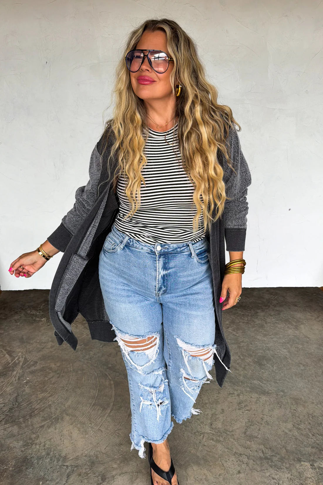 Blakeley Urban Distressed Jeans-Preorder