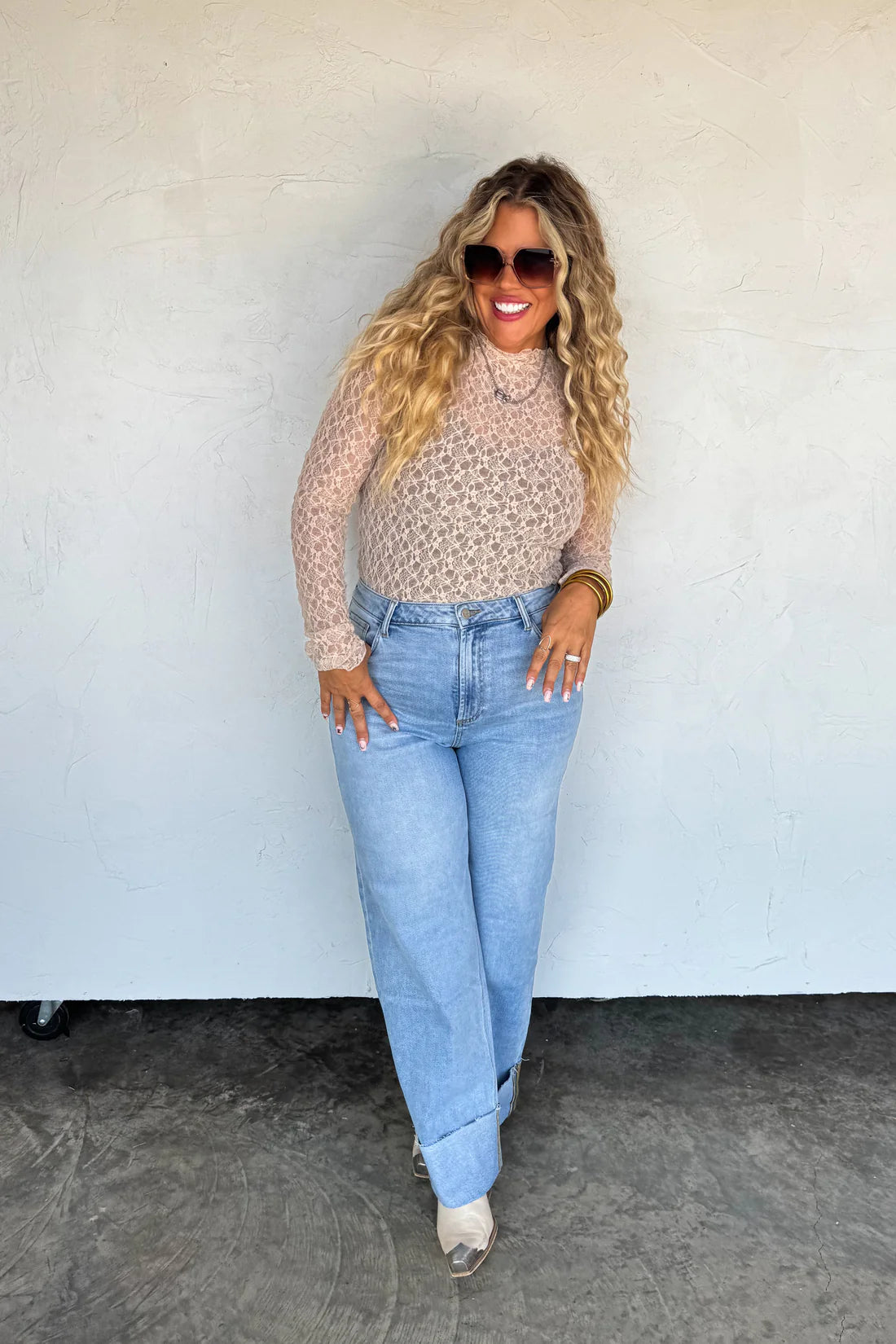 PREORDER- THE LENI WIDE CUFF JEAN-ETA MID DEC