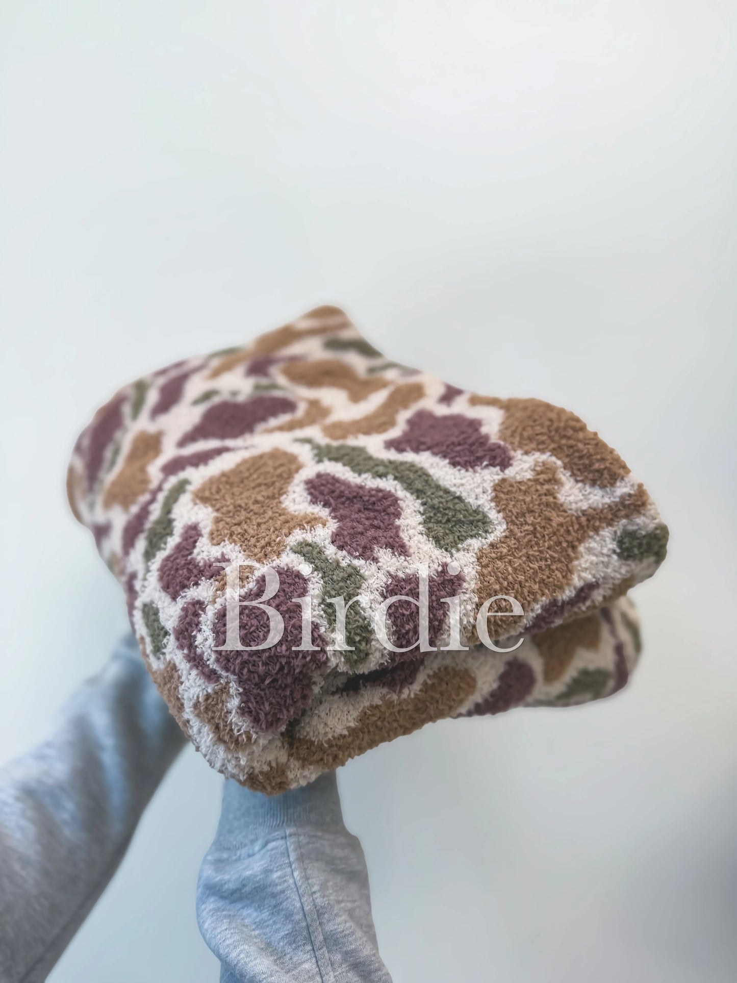 BIRDIE PREORDER Duck Camo Cozy Blanket-ETA December