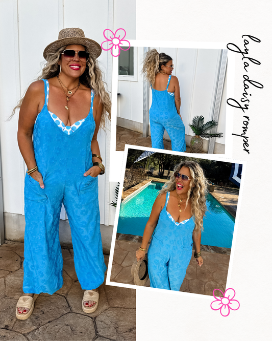 Layla Daisy Romper-Preorder