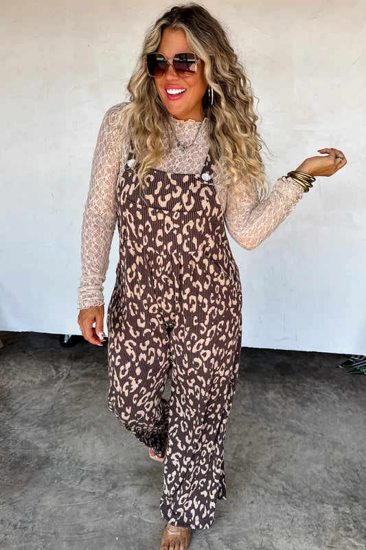 FALL PRINT KARLI OVERALLS