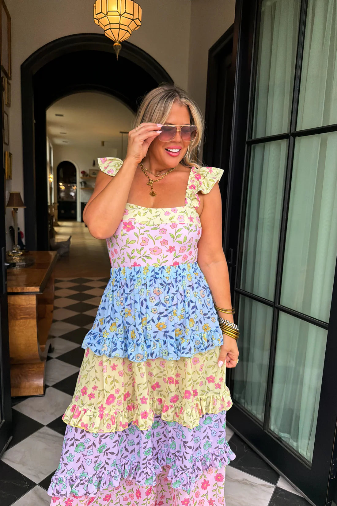 PREORDER- FLORAL RAINBOW SWIM SET