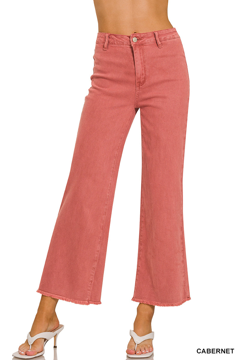 Zenana Stretchy Cropped Jeans