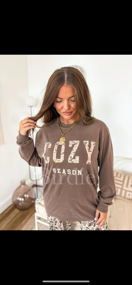 Birdie Camo Cozy Season Long Sleeve