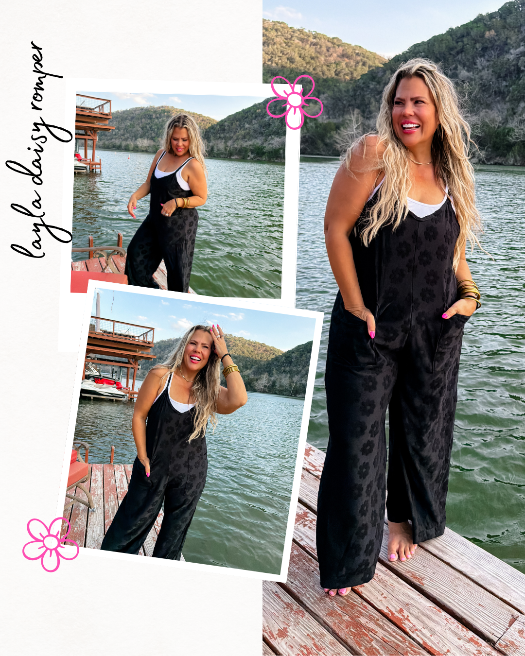 Layla Daisy Romper-Preorder
