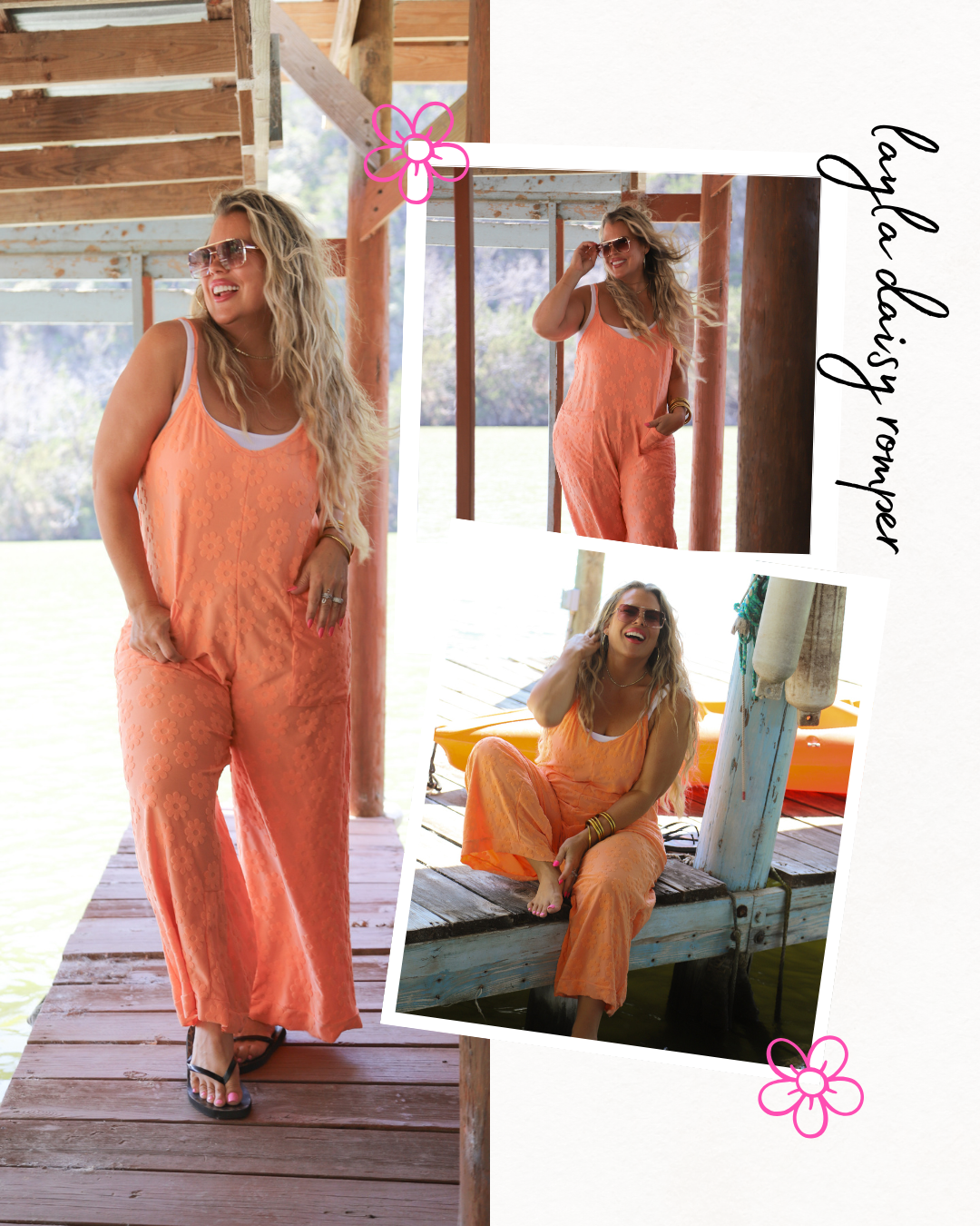 Layla Daisy Romper-Preorder