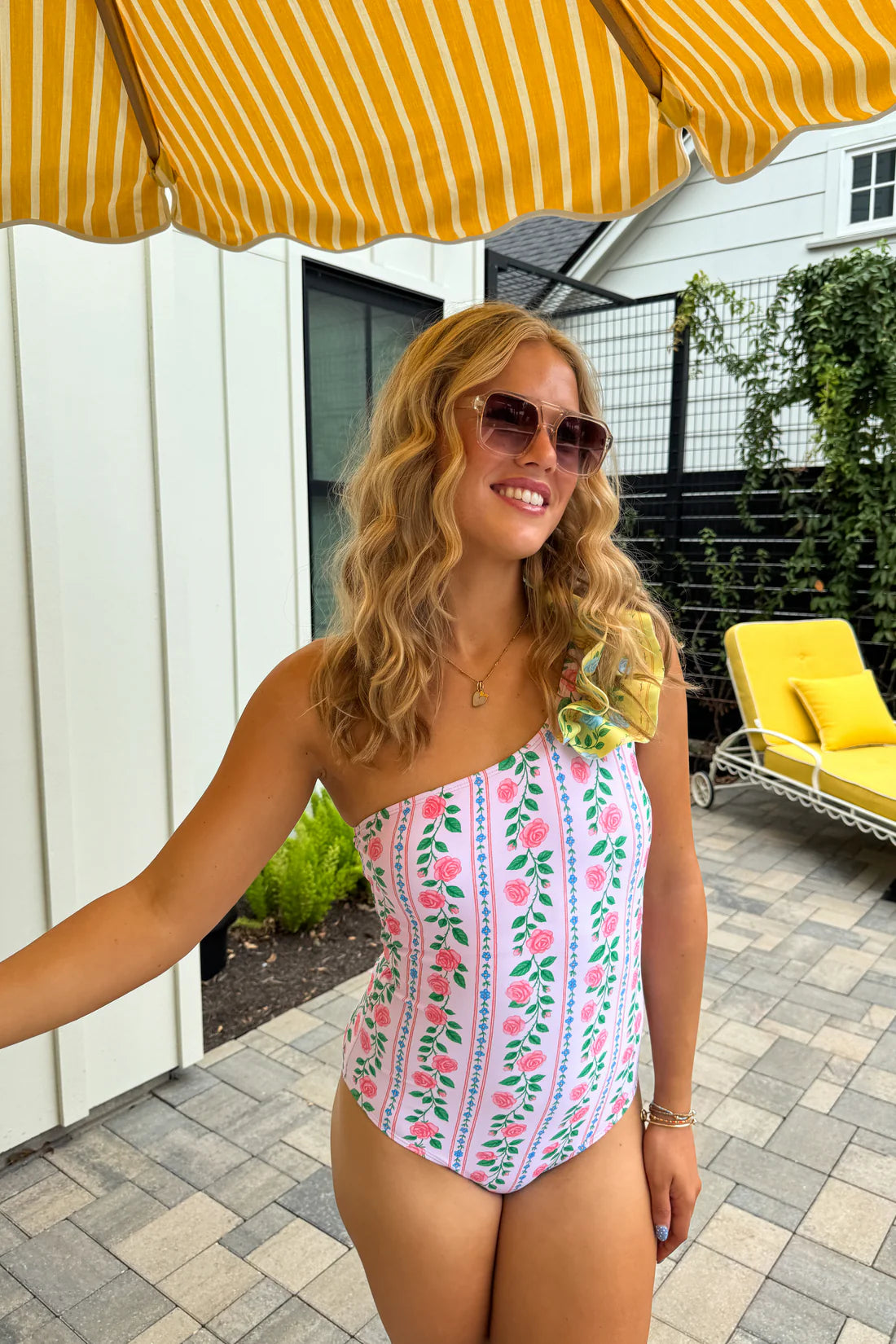 PREORDER- SUNSET FLORAL SWIM SET