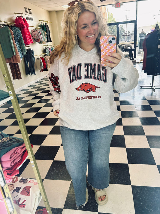 Game Day-Woo Pig Sooie Crewneck