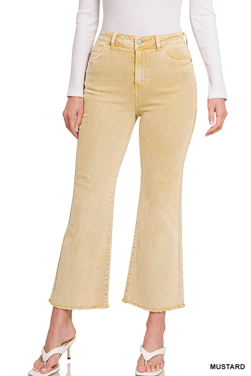 Zenana Stretchy Cropped Jeans