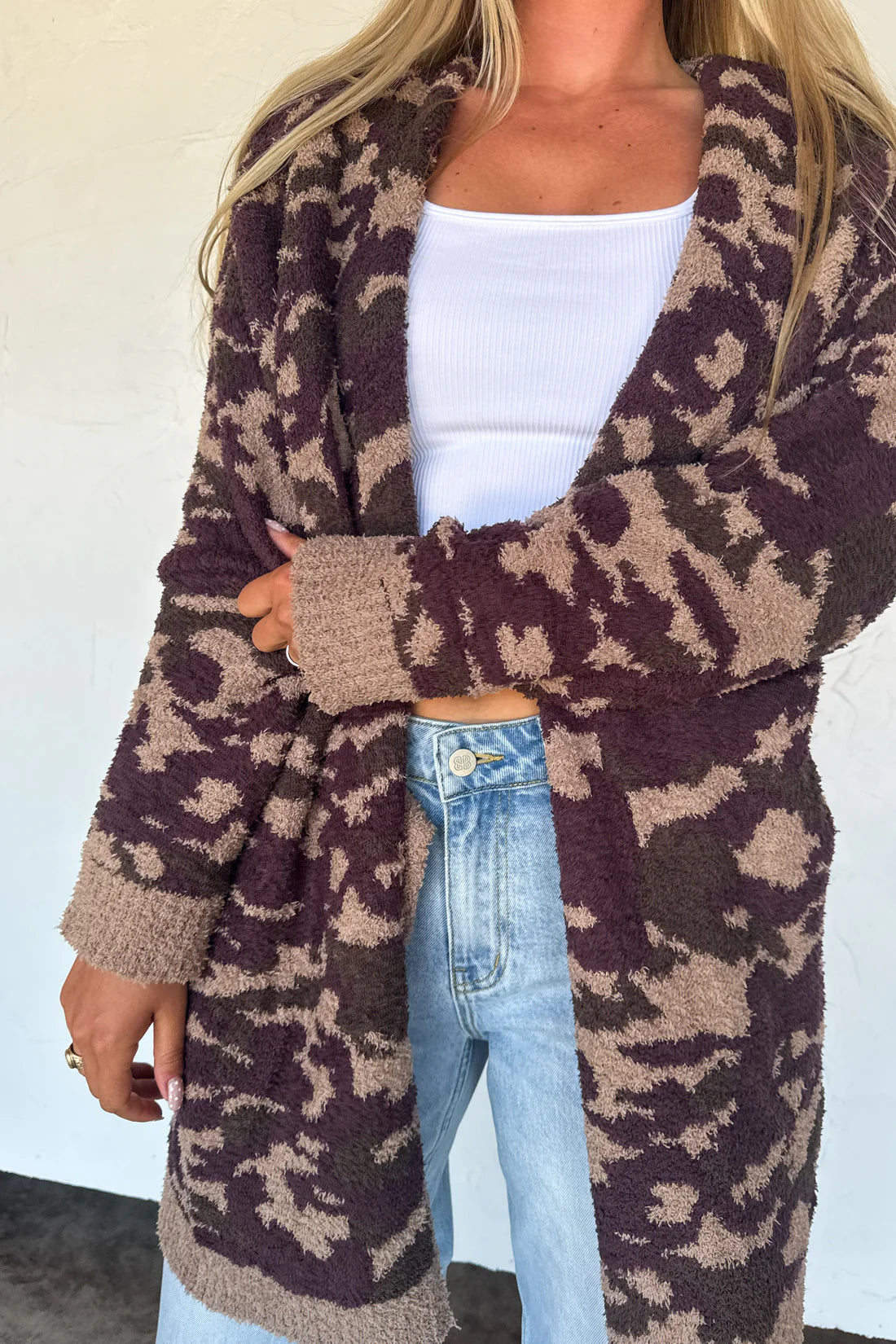 PREORDER- CAMO CLOUD CARDIGAN