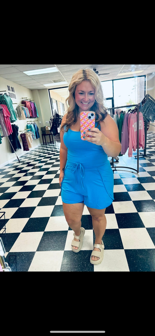 Blue Lagoon Athletic Romper